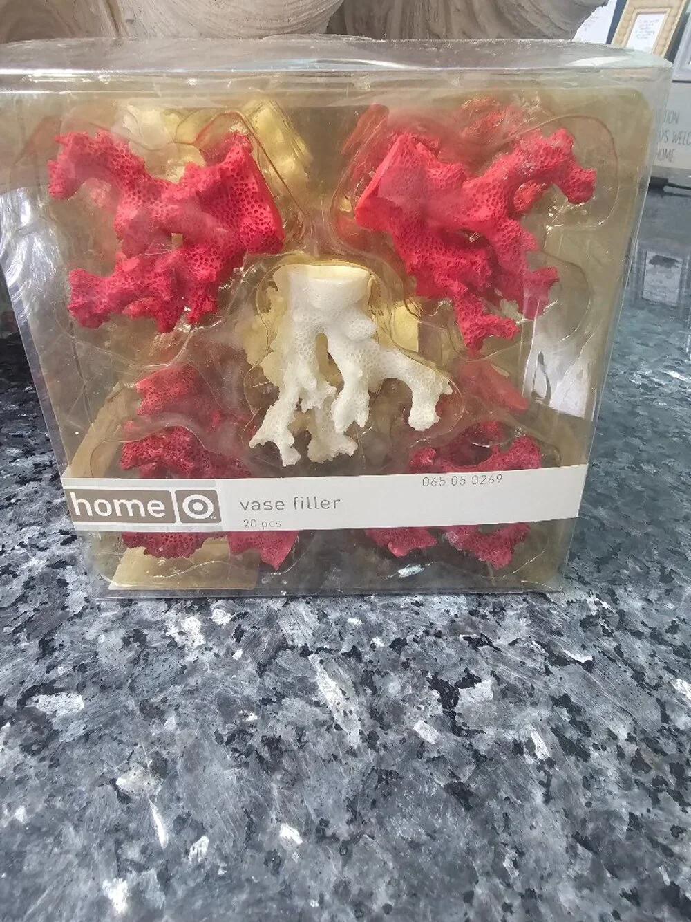 Coastal Coral Vase Filler